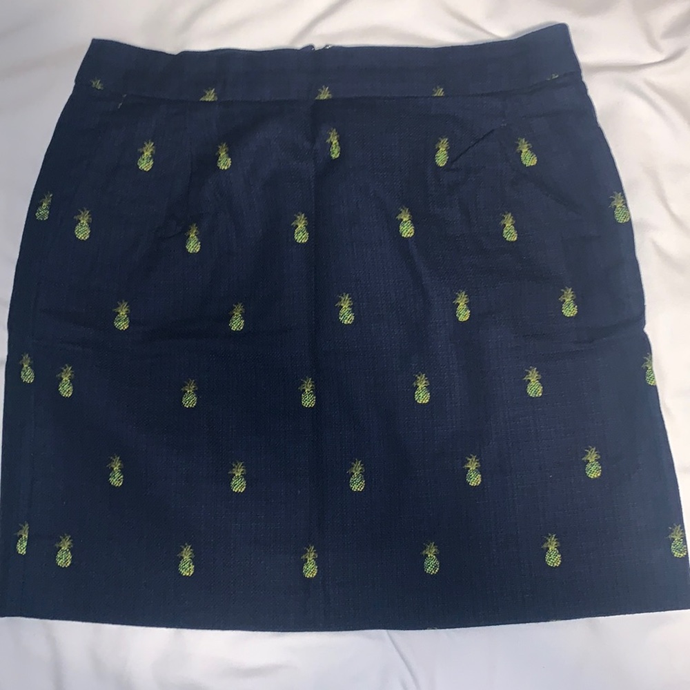 J. Crew Pineapple Skirt